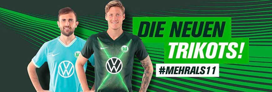 camisetas Wolfsburg replicas 2019-2020